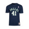 Camiseta Mitchell & Ness Name & Number Dallas Mavericks Nowitzki