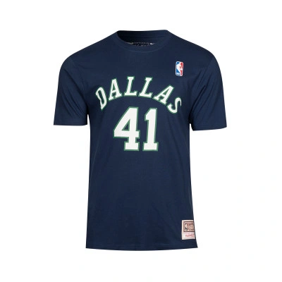 Camiseta Name & Number Dallas Mavericks Nowitzki