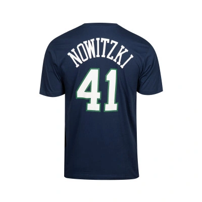 Name & Number Dallas Mavericks Dirk Nowitzki T-Shirt