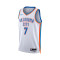 Nike Oklahoma City Thunder Swingman Association Edition Chet Holmgren Jersey