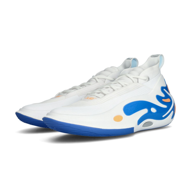 Basketball Shoes Li - ning Way Of Wade 11 Draft Day White-Blue