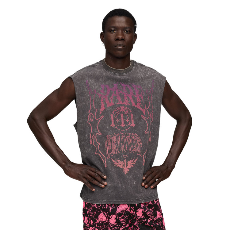 PUMA × CHARBON SLEEVELESS T-SHIRTS Essentials No. 1 Logo Sleeveless Tee Men | | PUMA