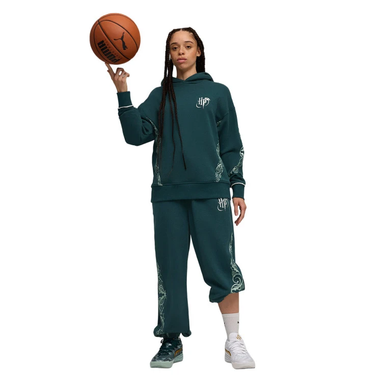sudadera-puma-hoops-x-harry-potter-mujer-green-terrain-heather-4