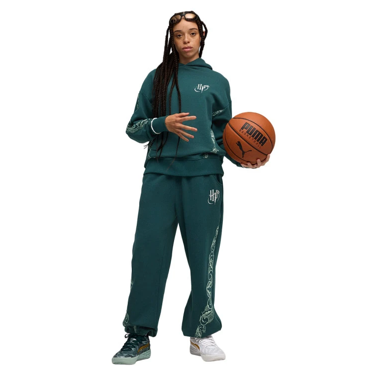 pantalon-largo-puma-hoops-x-harry-potter-mujer-green-terrain-heather-4