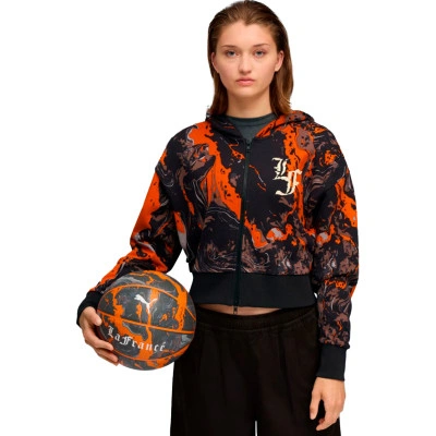 Sudadera Lafrance Heem Era Crop Zip Hoodie Mujer