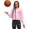 Puma Lafrance Pink Heem Crop Mujer Sweatshirt