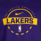 Sudadera Nike Los Angeles Lakers Club Practice Fleece Crew