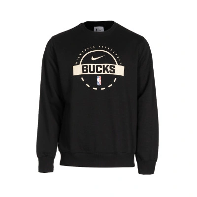 Sudadera Milwaukee Bucks Club Practice Fleece Crew