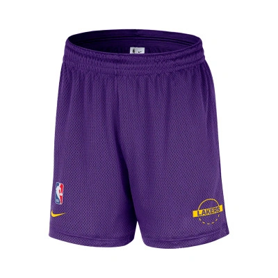 Pantalón corto Los Angeles Lakers Openhole Mesh