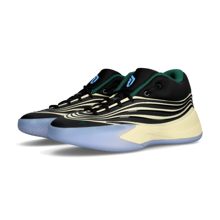 Basketball Shoes adidas Dame X Core Black-Warm Vanilla