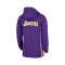 Nike Los Angeles Lakers in Zonen eingeteilt Sweatshirt