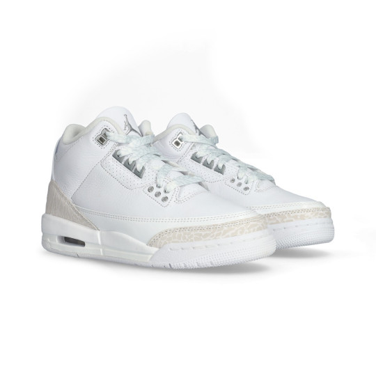 シューズ(男性用) AIR JORDAN RETRO 3 Pure White Air Jordan 3 Retro 