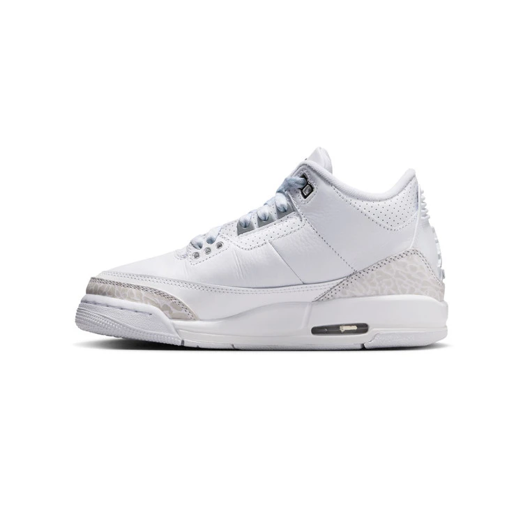 zapatilla-jordan-air-jordan-3-retro-pure-money-nino-white-metallic-silver-white-2