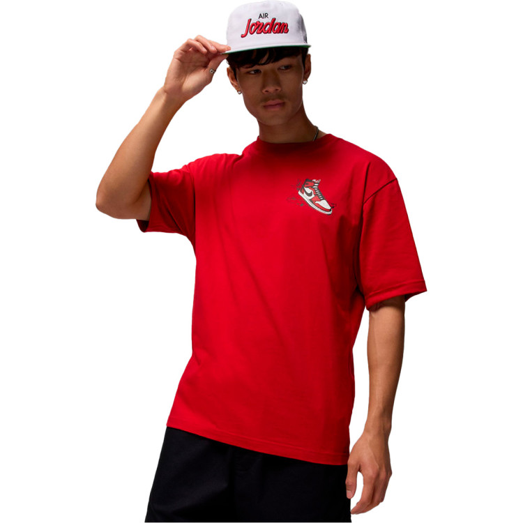 nike air jordan red t shirt