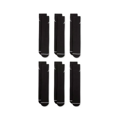 Everyday Cushioned Poly Crew (6 Pairs) Socks