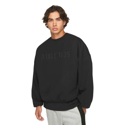 Fear Of God Athletics Wildleder Fleece Rundhalsausschnitt Sweatshirt