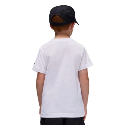 Camiseta Wordmark Emb Crew Preescolar