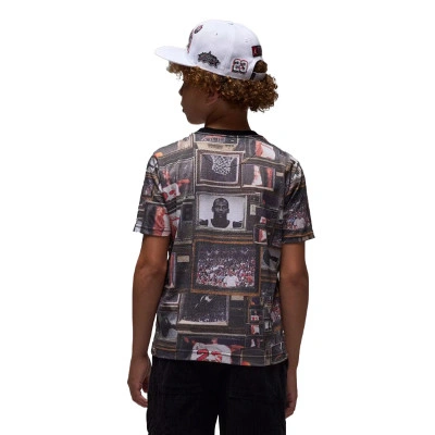 Camiseta Flight Essential All Over Printed Niño