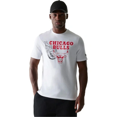 Camiseta Chicago Bulls NBA Flame Graphic
