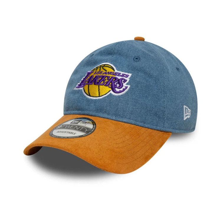 Cap New Era Los Angeles Lakers NBA Denim 9Twenty Blue-Orange