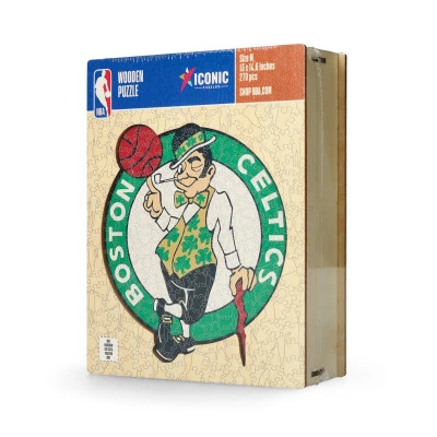 Rompecabezas De Madera Boston Celtics Logo Tamaño M (270 Piezas)