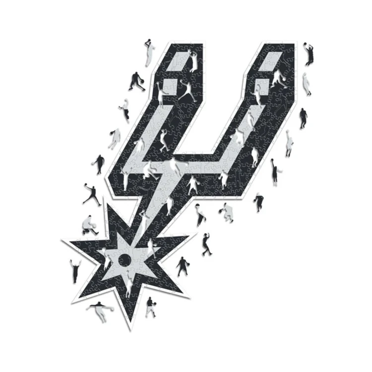 iconic-puzzles-rompecabezas-de-madera-san-antonio-spurs-logo-tamano-m-270-piezas-multicolor-2