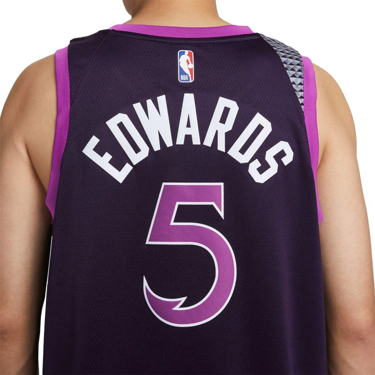 camiseta-nike-minnesota-timberwolves-swingman-city-edition-anthony-edwards-purple-dynasty-3