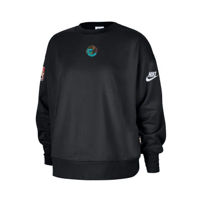 Memphis Grizzlies Hardwood Classics Fleece Crew Premium Mujer Sweatshirt