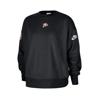 Women Philadelphia 76Ers Hardwood Classics Fleece Crew Premium Sweatshirt