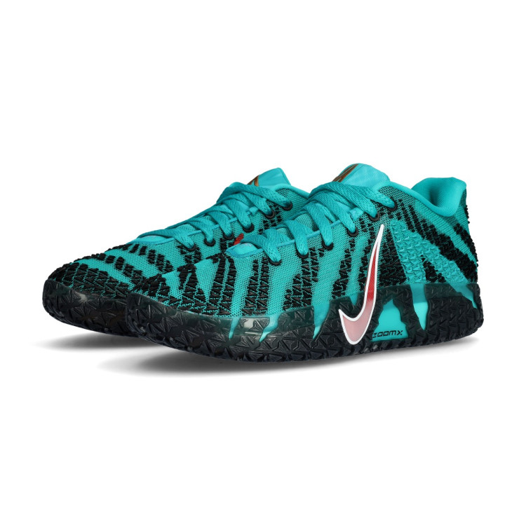 Basketball Shoes Nike Ja 3 Scratch 3.0 Turbo Green-University Red
