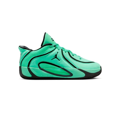 Kids Tatum 4 Green Glow Basketball Shoes