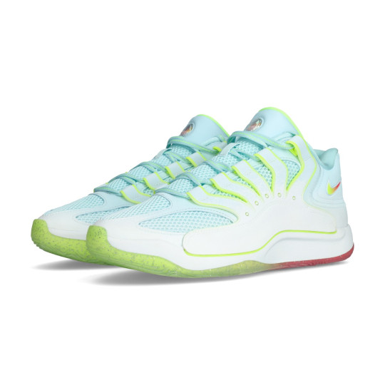 Basketball Shoes Nike KD18 Gifted White-Glacier Blue-Volt-Bright