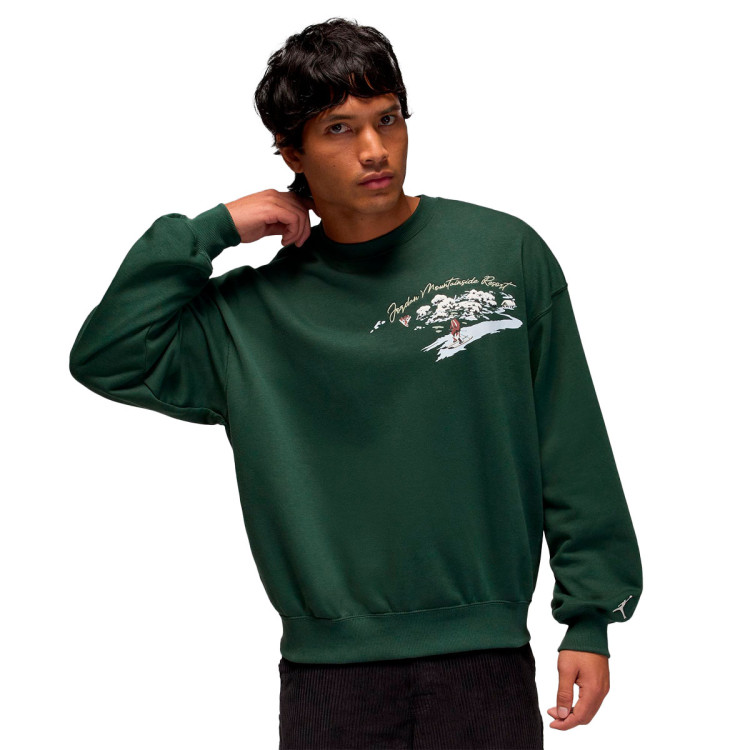 STONE  JUNIOR オリーブグリーン トレーナー sudadera-jordan-brooklyn-