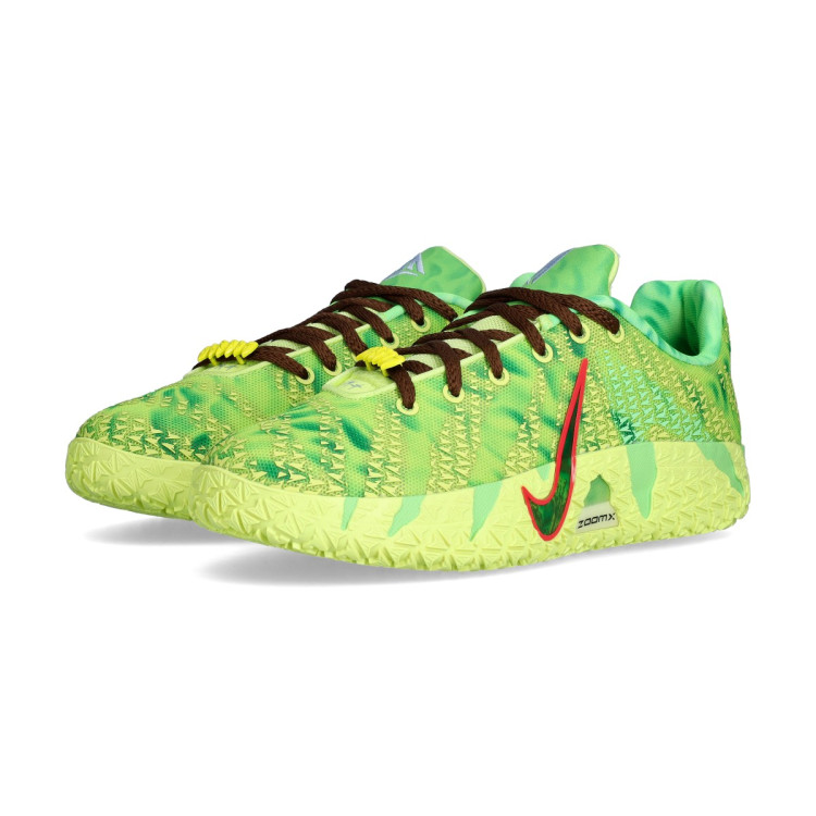 Basketball Shoes Nike Kids Ja 3 Spooky Season Lt Lemon Twist-Black