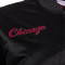 Chaqueta Mitchell & Ness Chicago Bulls Blackout Heavyweight Satin