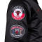 Chaqueta Mitchell & Ness Chicago Bulls Blackout Heavyweight Satin