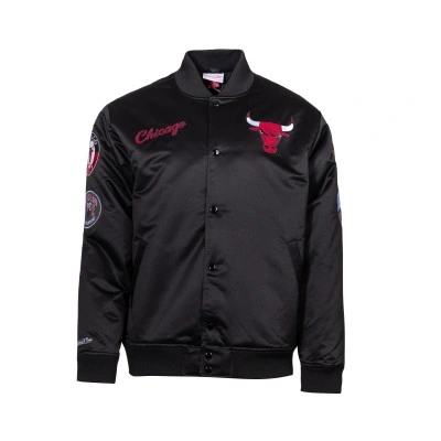 Chaqueta Chicago Bulls Blackout Heavyweight Satin