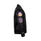 Chaqueta Mitchell & Ness Los Angeles Lakers Blackout Heavyweight Satin