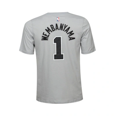 Camiseta San Antonio Spurs Essential Statement Edition Victor Wembanyama Niño