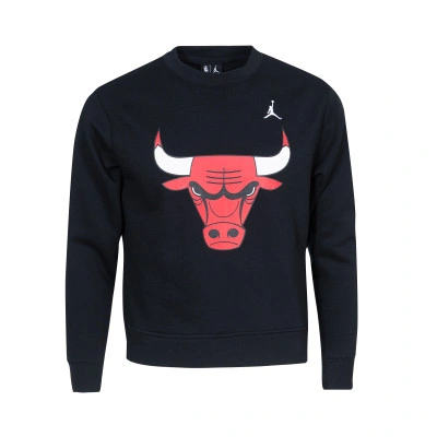 Sudadera Chicago Bulls Jumpman Crew Courtside Statement Niño