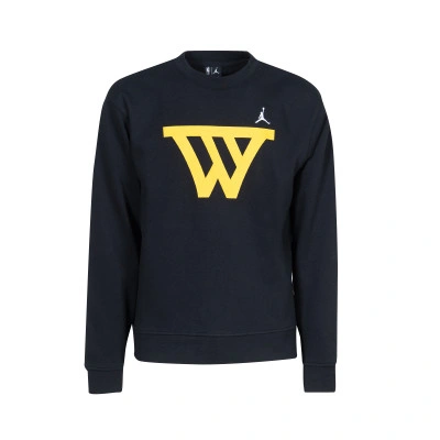Sudadera Golden State Warriors Jumpman Crew Courtside Statement Niño