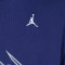 Sudadera Jordan Charlotte Hornets Jumpman Crew Courtside Statement Niño