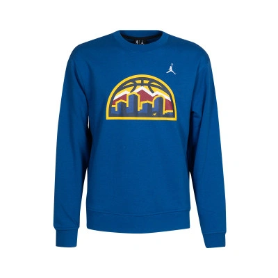 Sudadera Denver Nuggets Jumpman Crew Courtside Statement Niño