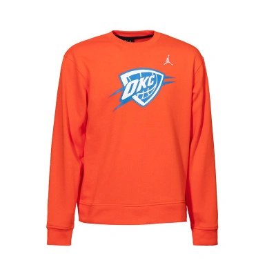Sudadera Oklahoma City Thunder Jumpman Crew Courtside Statement Niño