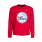 Sudadera Jordan Philadelphia 76Ers Jumpman Crew Courtside Statement Niño
