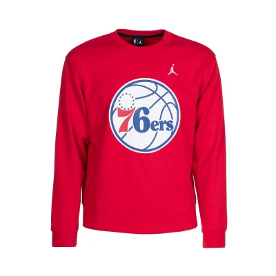 Sudadera Philadelphia 76Ers Jumpman Crew Courtside Statement Niño