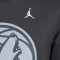 Sweatshirt Jordan Minnesota Timberwolves Jumpman Crew Courtside Statement Criança