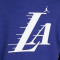 Jordan Kids Los Angeles Lakers Jumpman Crew Courtside Statement Sweatshirt