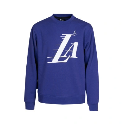 Sudadera Los Angeles Lakers Jumpman Crew Courtside Statement Niño