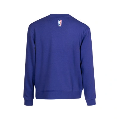 Kids Los Angeles Lakers Jumpman Crew Courtside Statement Sweatshirt